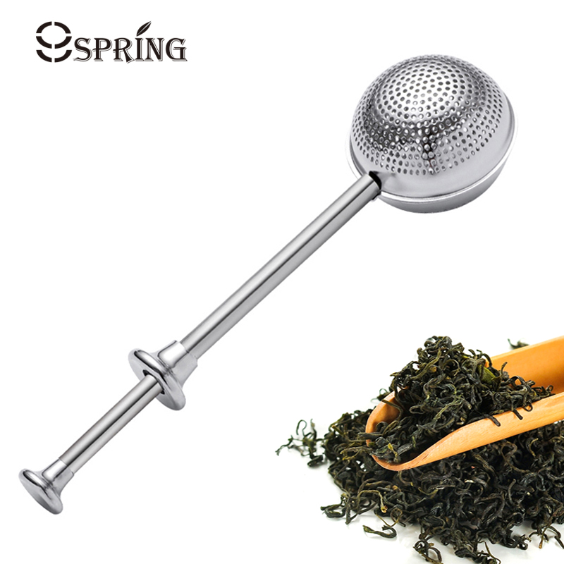 Herbal Tea For Wellness - Coador de chá de aço inoxidável