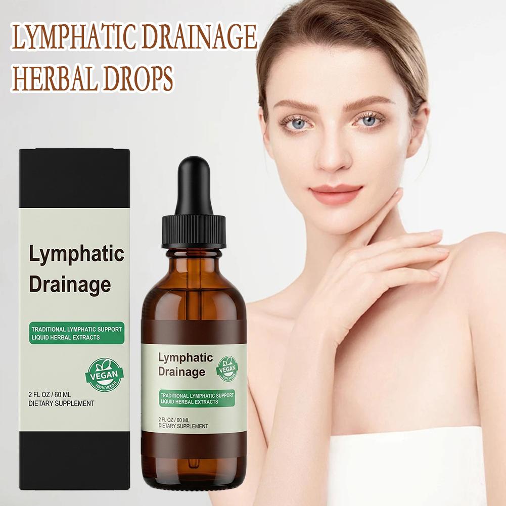 Herbal Wellness Drops - Gotas Herbais para Drenagem Linfática 60ml,
