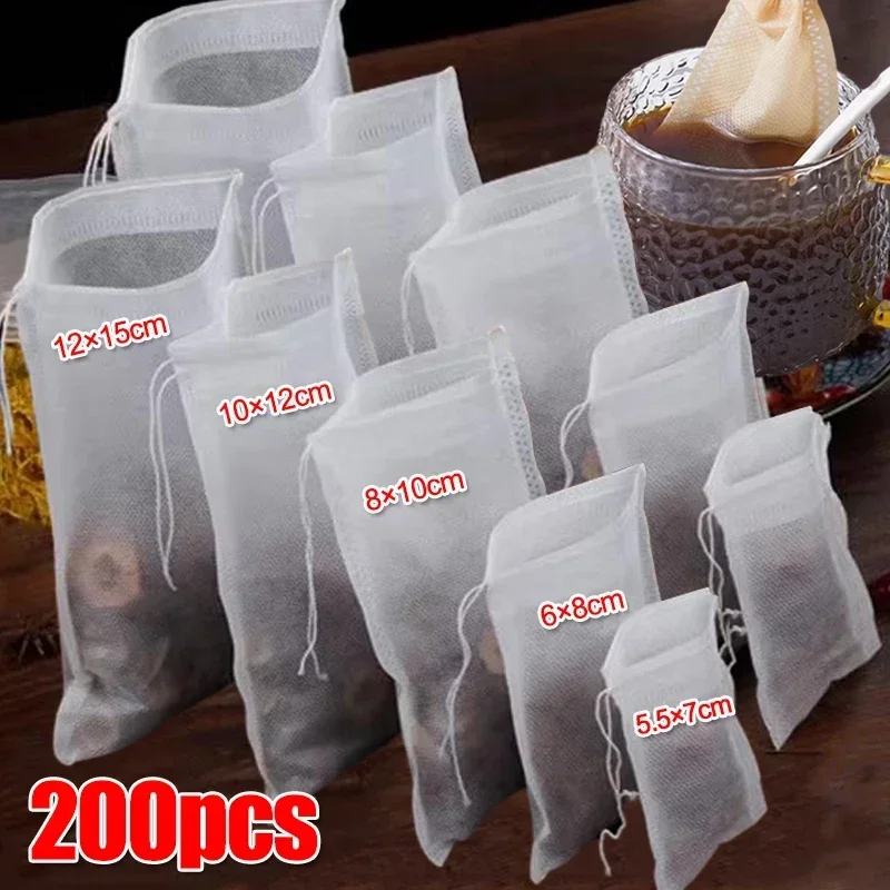 Herbal Tea For Wellness - 200/400PCS Sacos de Filtro de Chá