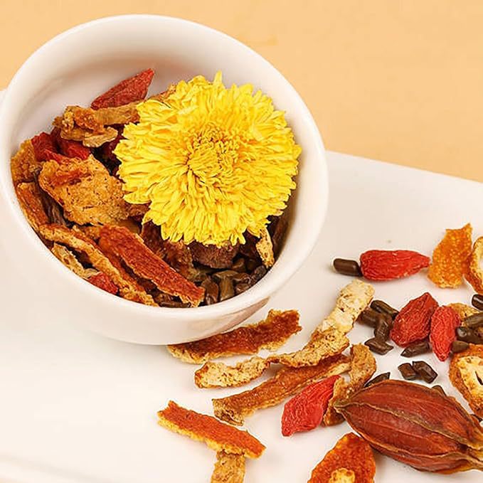 Herbal Tea For Wellness - Chá de Ervas Dandelion Wolfberry -