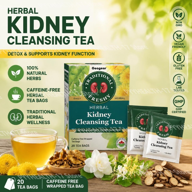 Herbal Tea For Wellness - Chá de Ervas Googeer com Crisântemo,