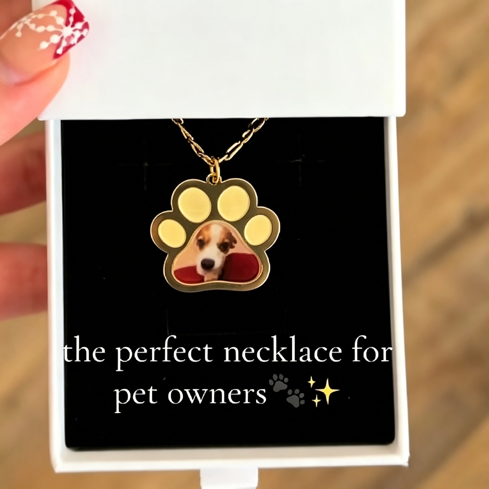 Colar personalizado com impres - Cat Claw Bark avaliação e preço
