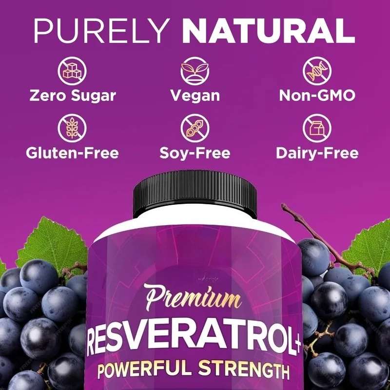 Resveratrol 1450mg - Suplement - Herbal Tea For Wellness avaliação e preço