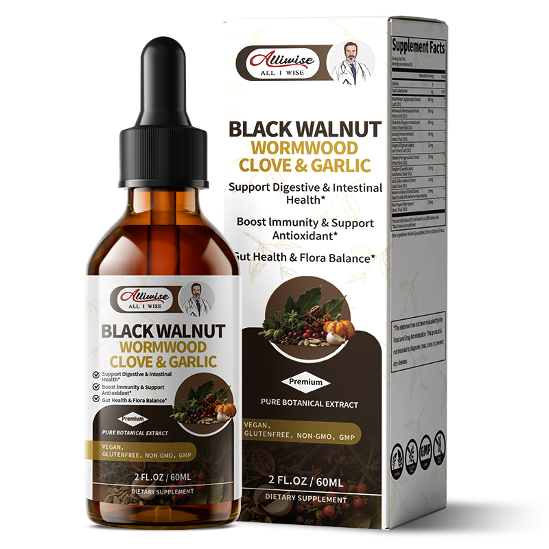Gota lilás de nogueira preta A - Herbal Wellness Drops avaliação e preço