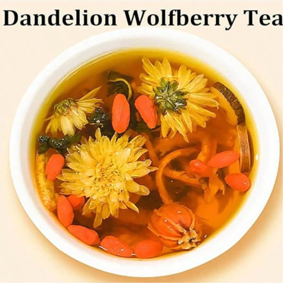 Chá de Ervas Dandelion Wolfber - Herbal Tea For Wellness avaliação e preço