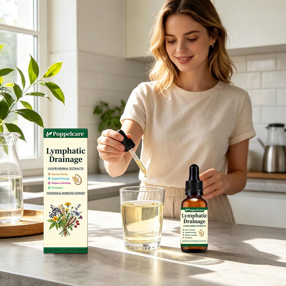 Gotas de Drenagem Linfática He - Herbal Wellness For You avaliação e preço